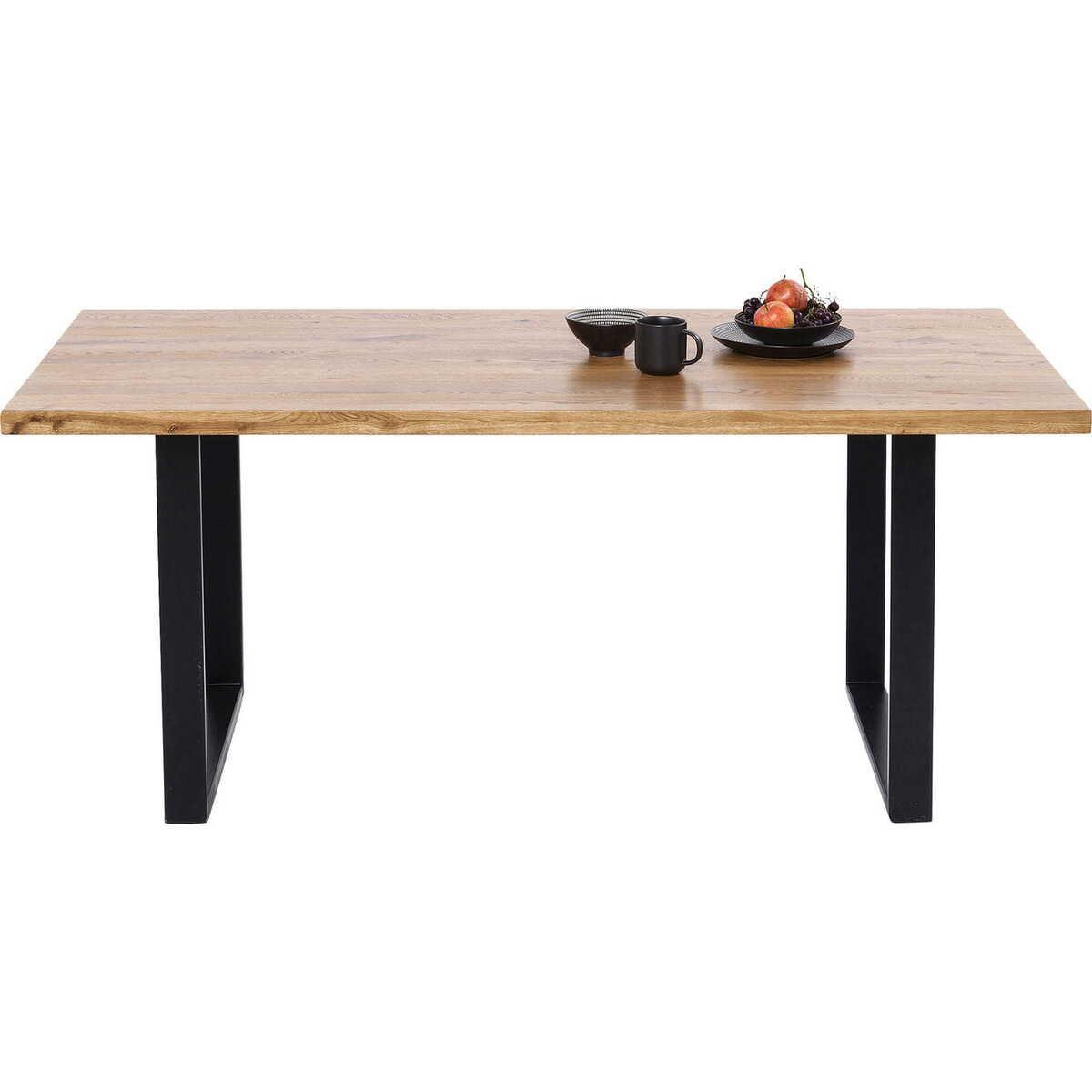 KARE Design Tisch Jackie Eiche Schwarz 160x80