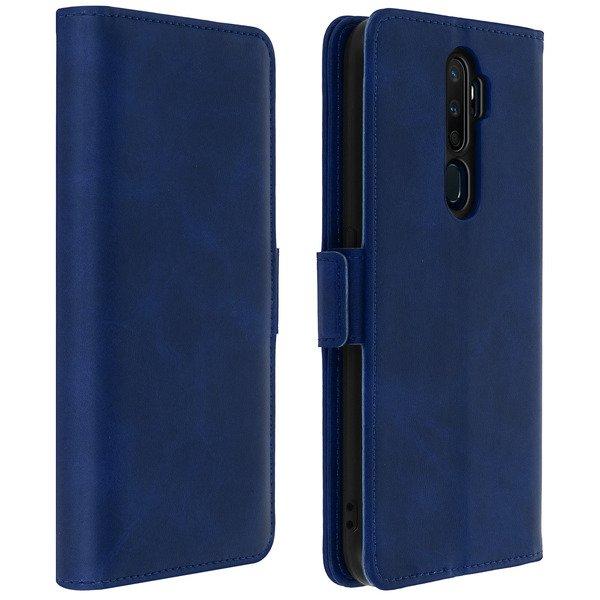 Avizar Book Cover Oppo A9 2020/ A5 2020 Blau