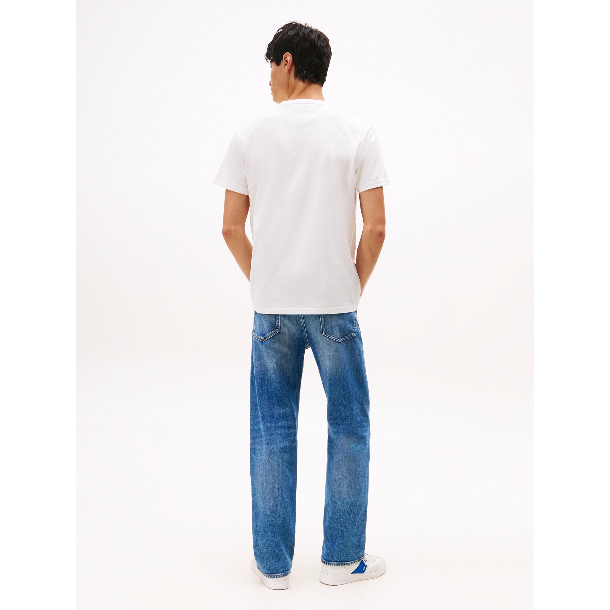 TOMMY JEANS T-Shirt mit aufgesticktem Logo