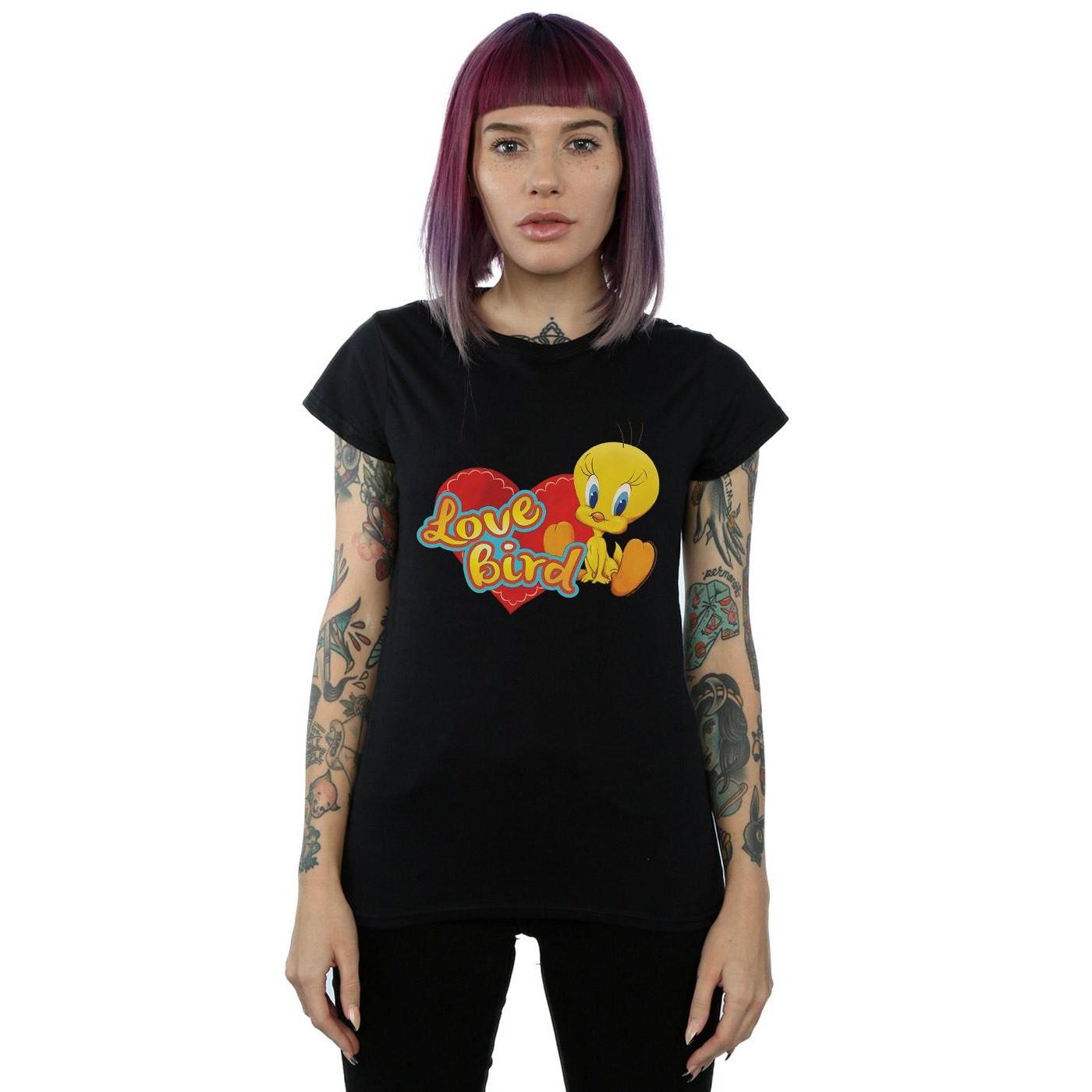 LOONEY TUNES Tweety Pie Valentine's Day Love Bird T-Shirt