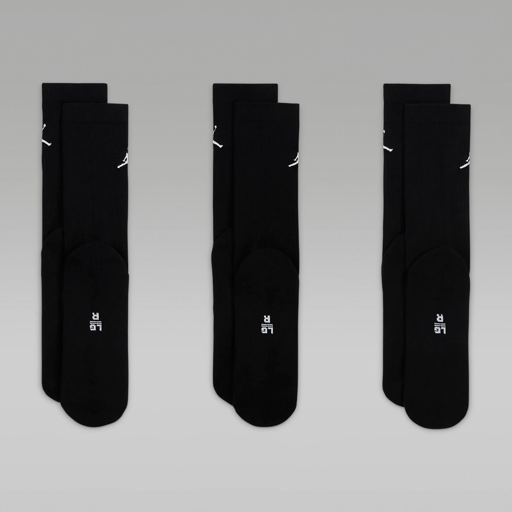 NIKE Jordan Everyday Crew Socks (3 pairs) Socken