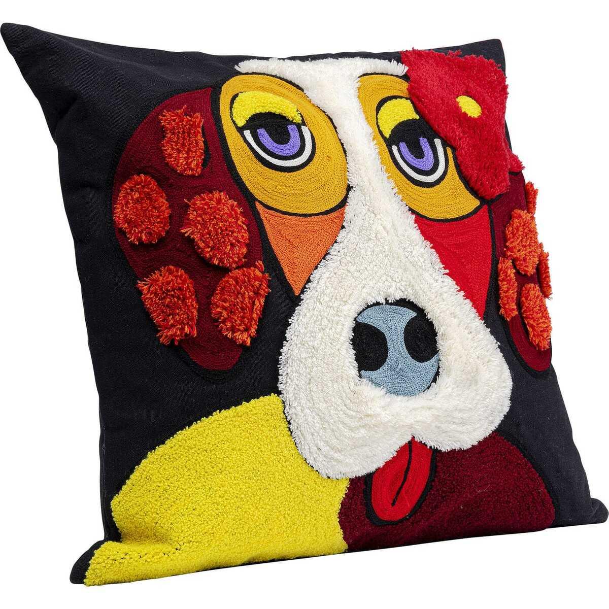 KARE Design Kissen Make Up Dog 45x45