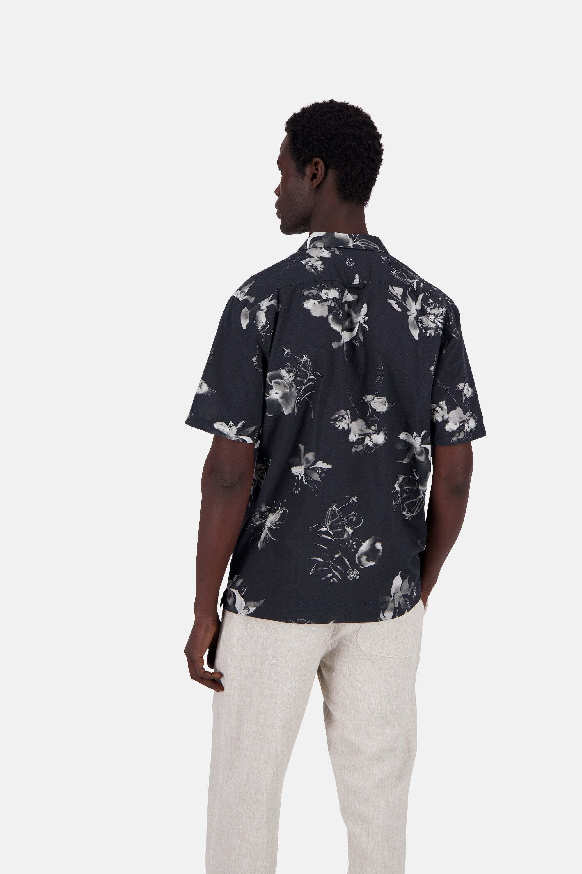 Colours & Sons Kurzarm Hemd mit Blumenmuster