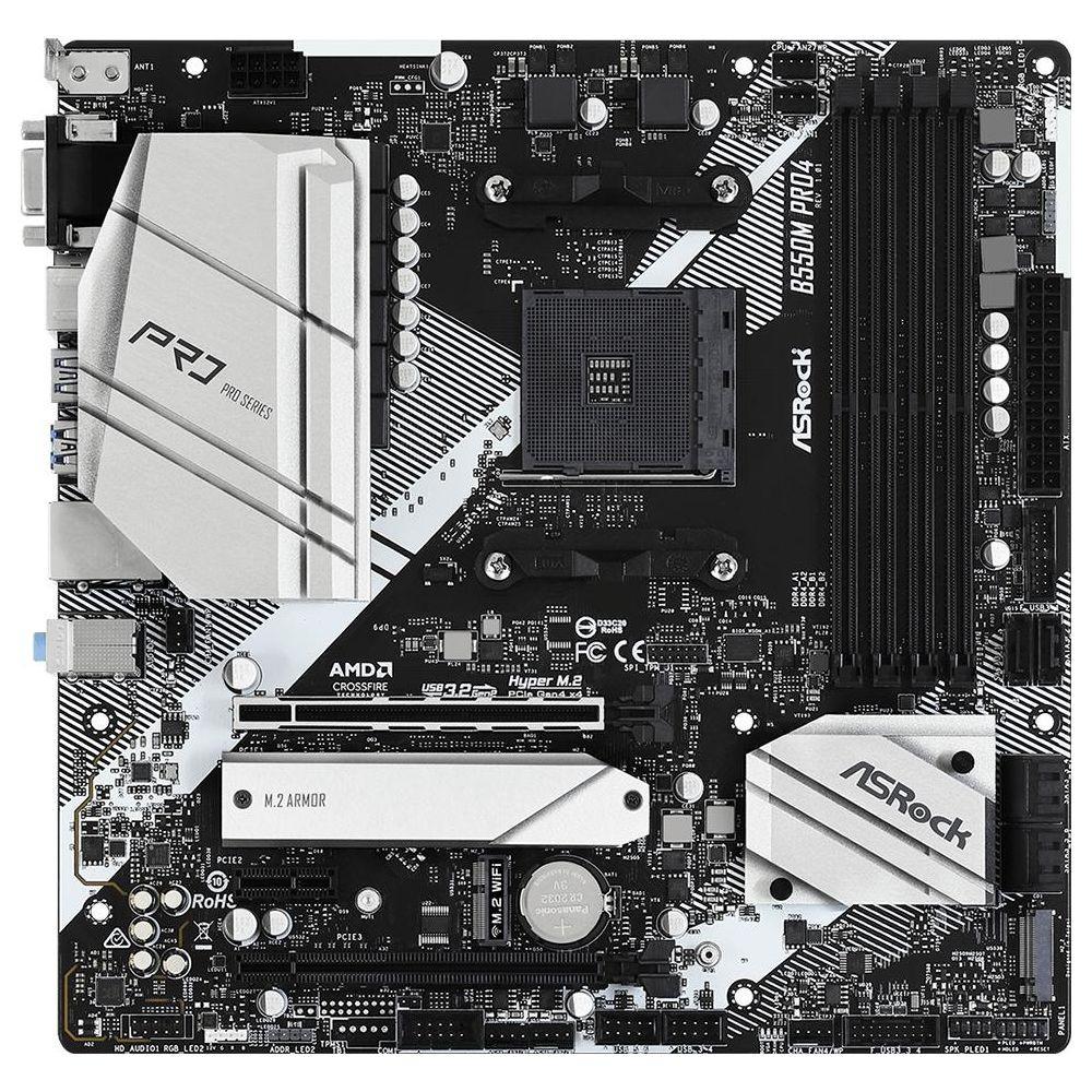 ASRock B550M Pro4 (AM4, AMD B550, mATX)