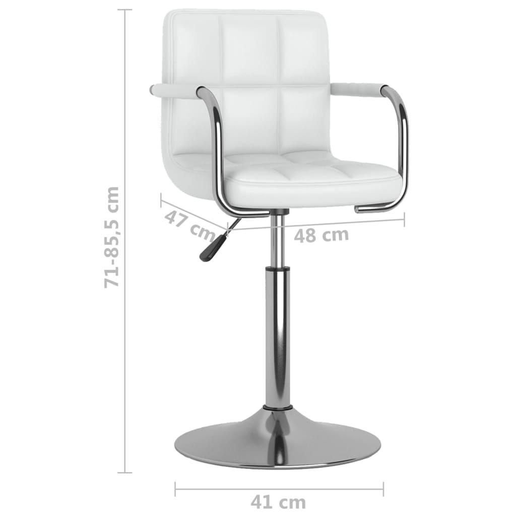 VidaXL Barhocker kunstleder