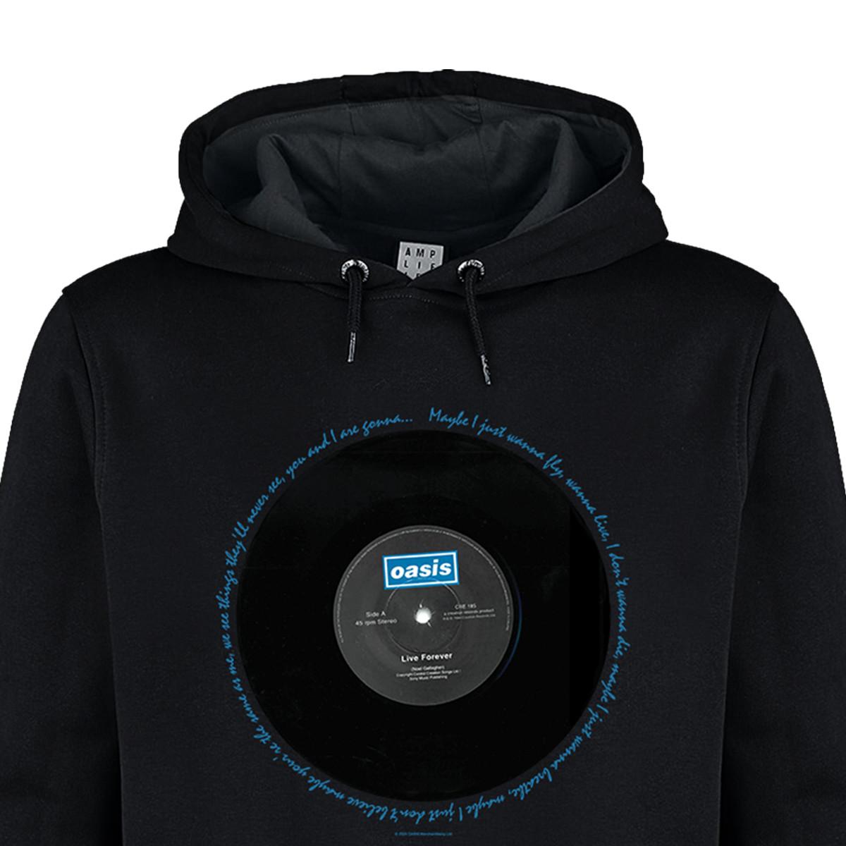 Amplified Live Forever Lyrics Kapuzenpullover