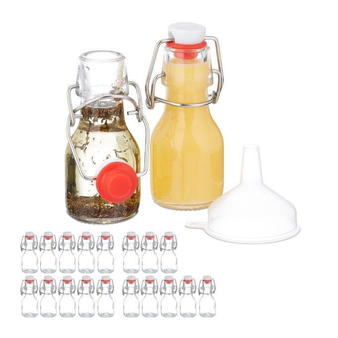 Northix Kleine Flaschen mit Bügelverschluss-Set