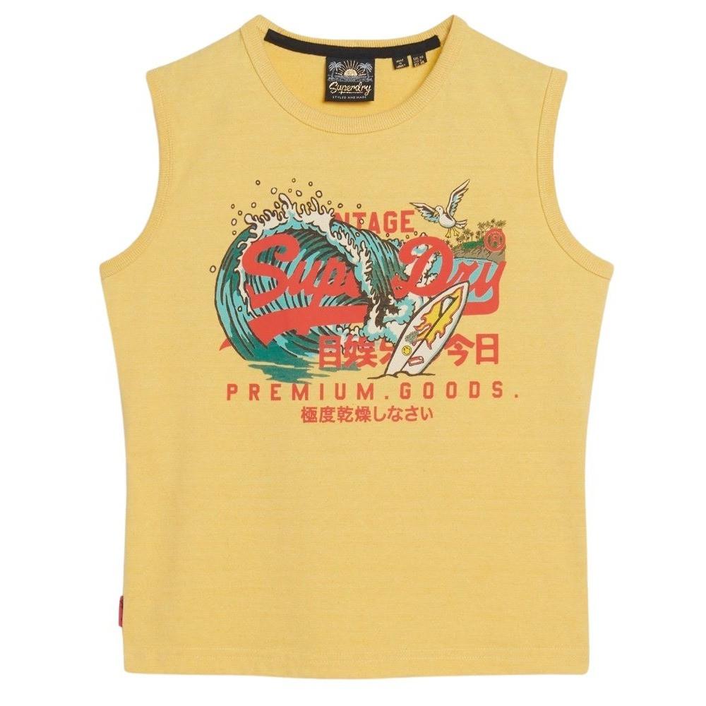 Superdry LA Vintage Logo Slim Fit Tanktop
