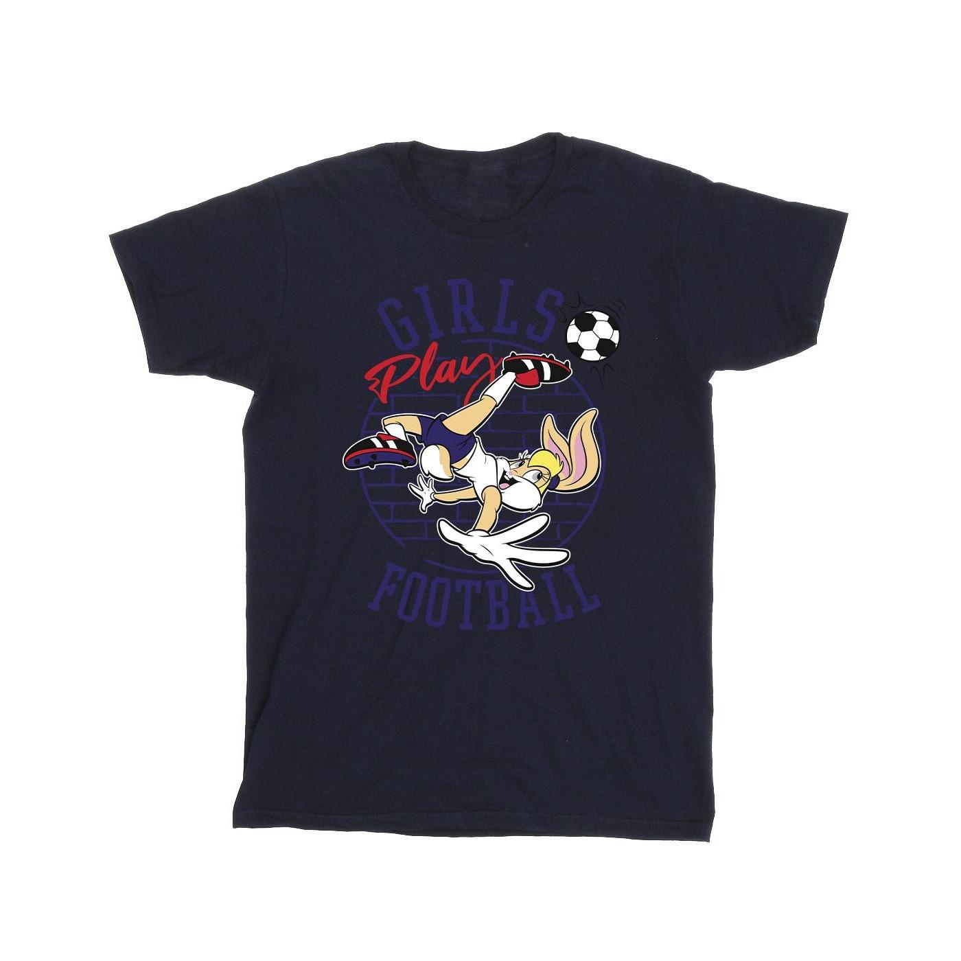 LOONEY TUNES Girls Play Football T-Shirt