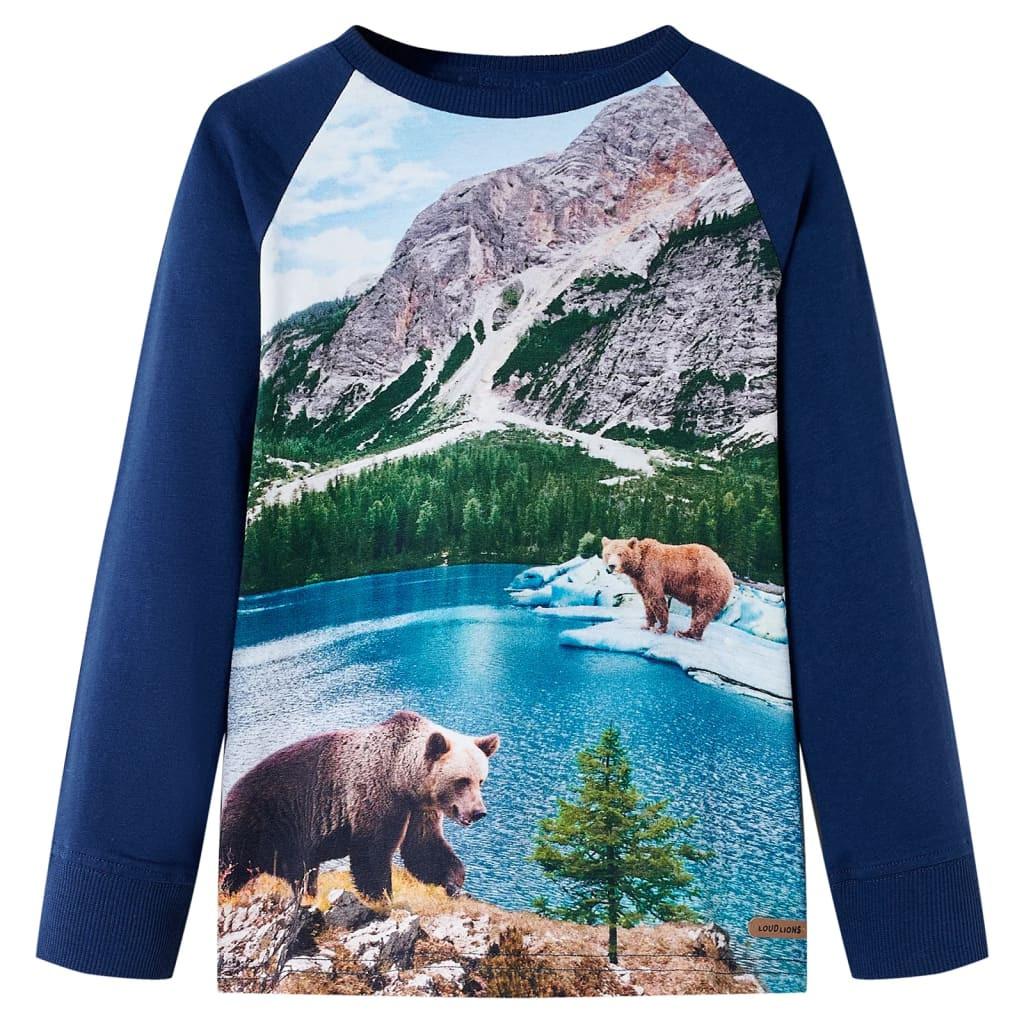 VidaXL Kinder langarmshirt baumwolle