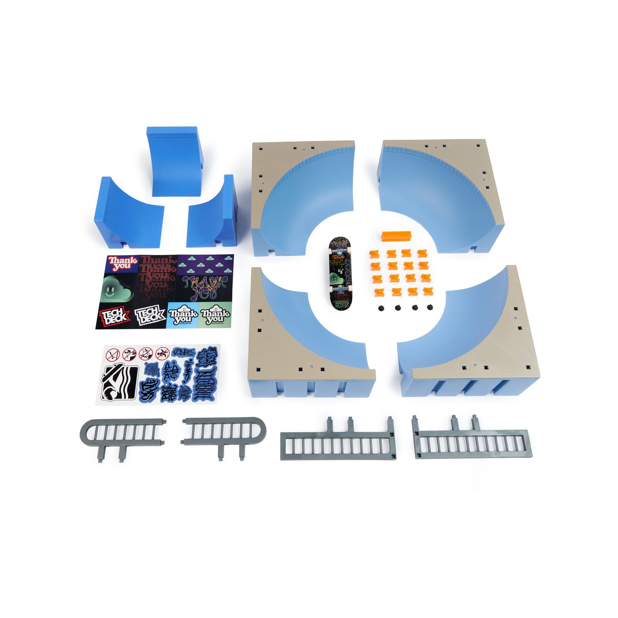 TECH DECK Mega Bowl Finger-Skateboard-Rampe