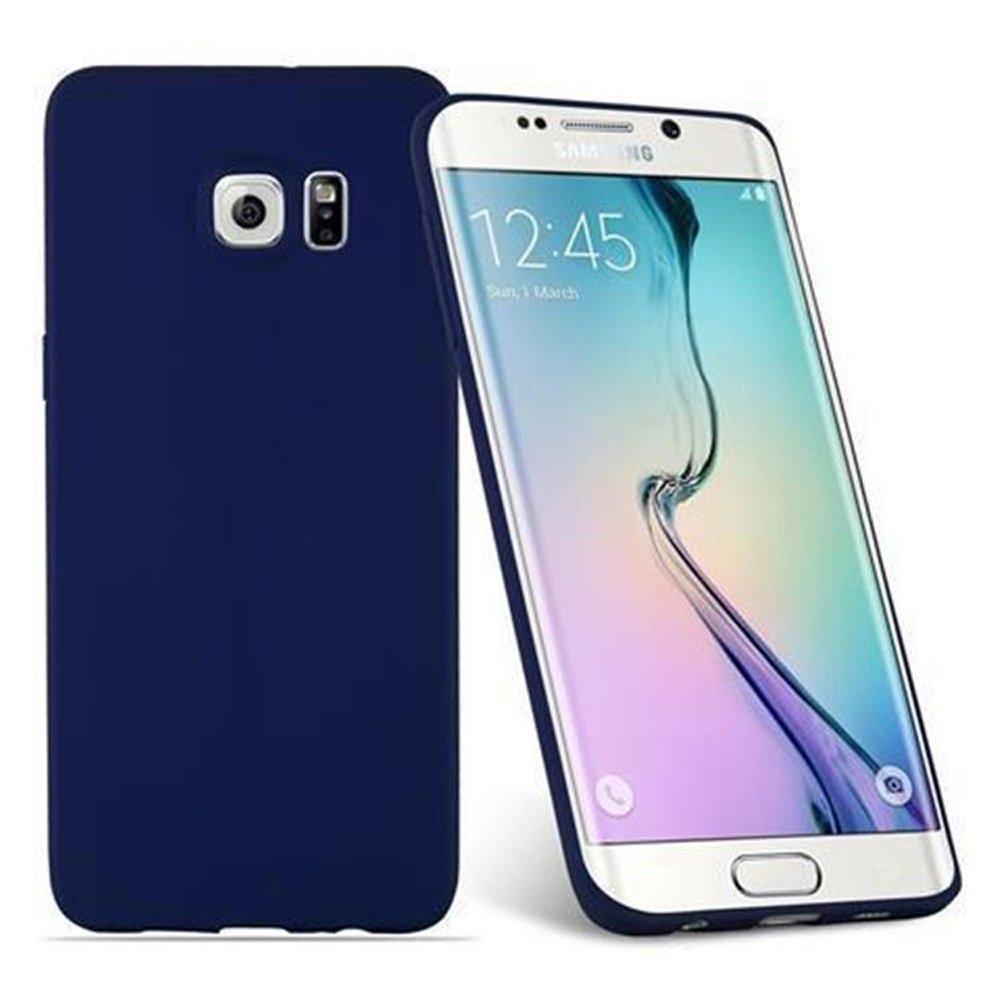 Cadorabo Hülle für Samsung Galaxy S6 EDGE TPU Silikon Candy