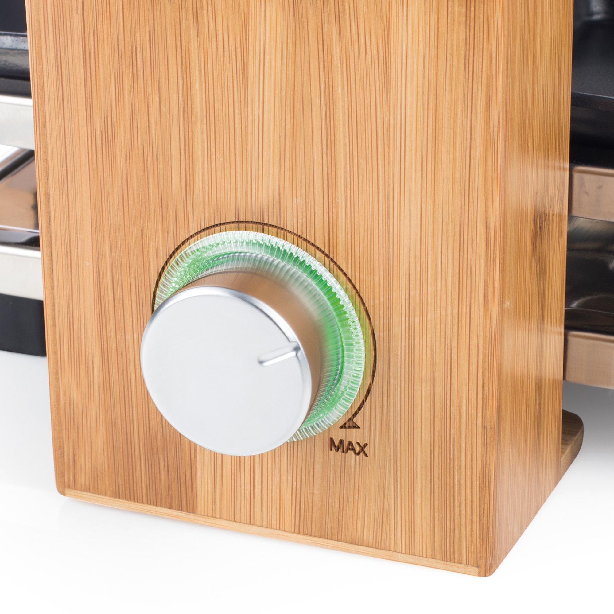 König Racletteofen Bamboo, 4 Personen