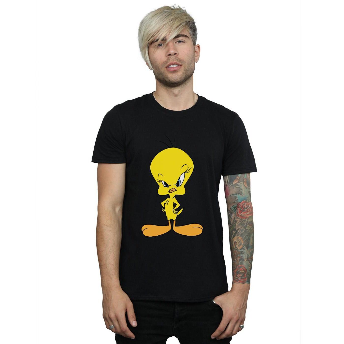 LOONEY TUNES Tweety Bird Angry Print T-Shirt
