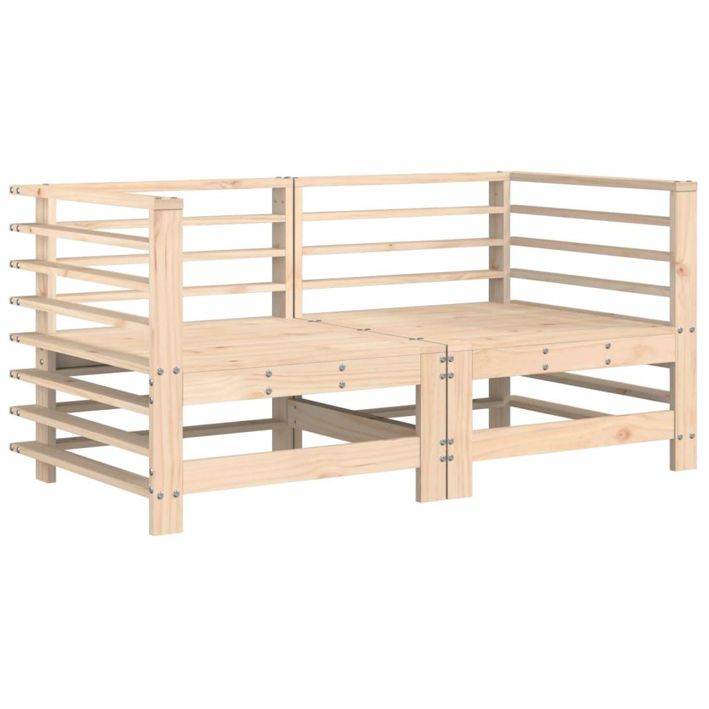 VidaXL Ecksofa holz
