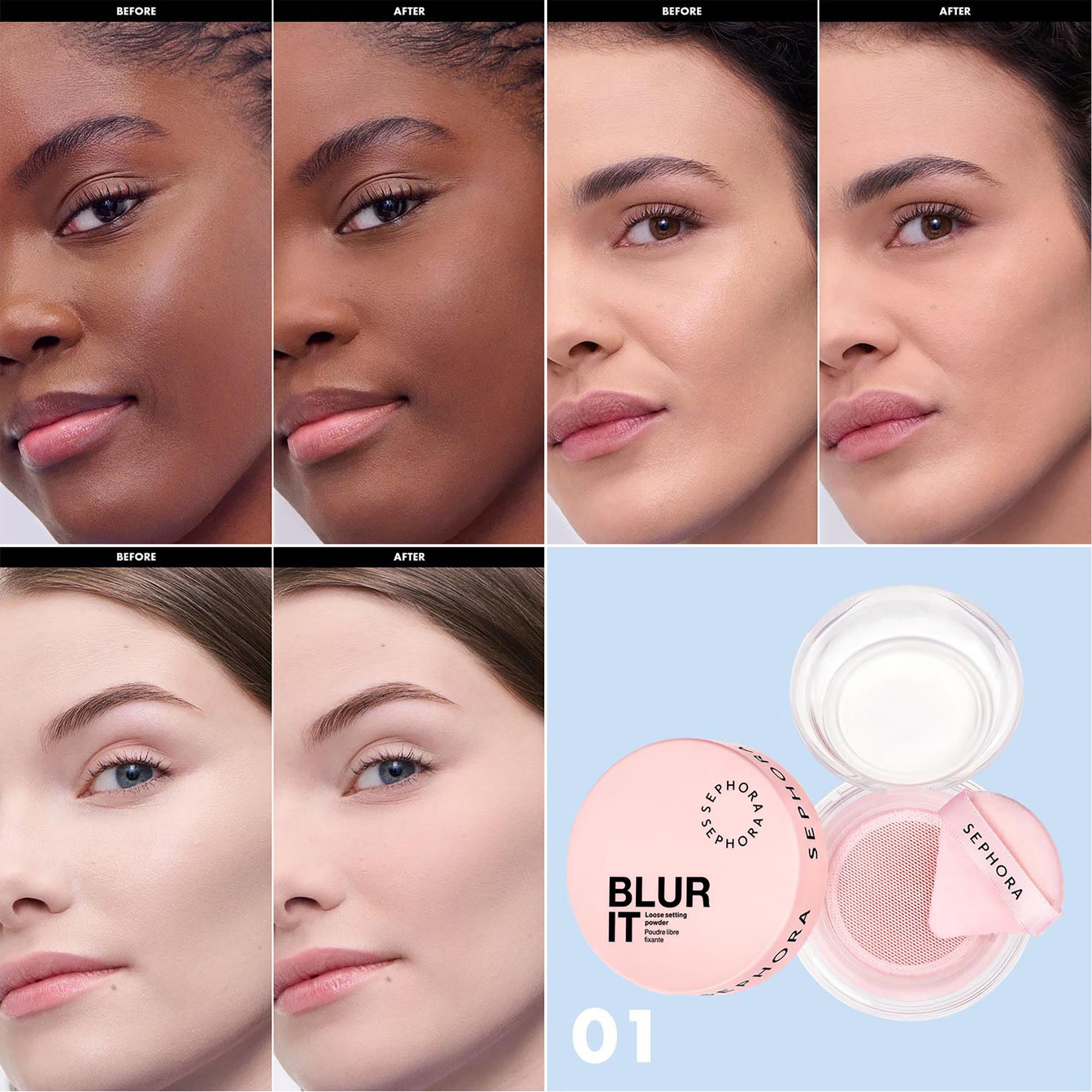 SEPHORA BLUR IT - Loser Fixierpuder