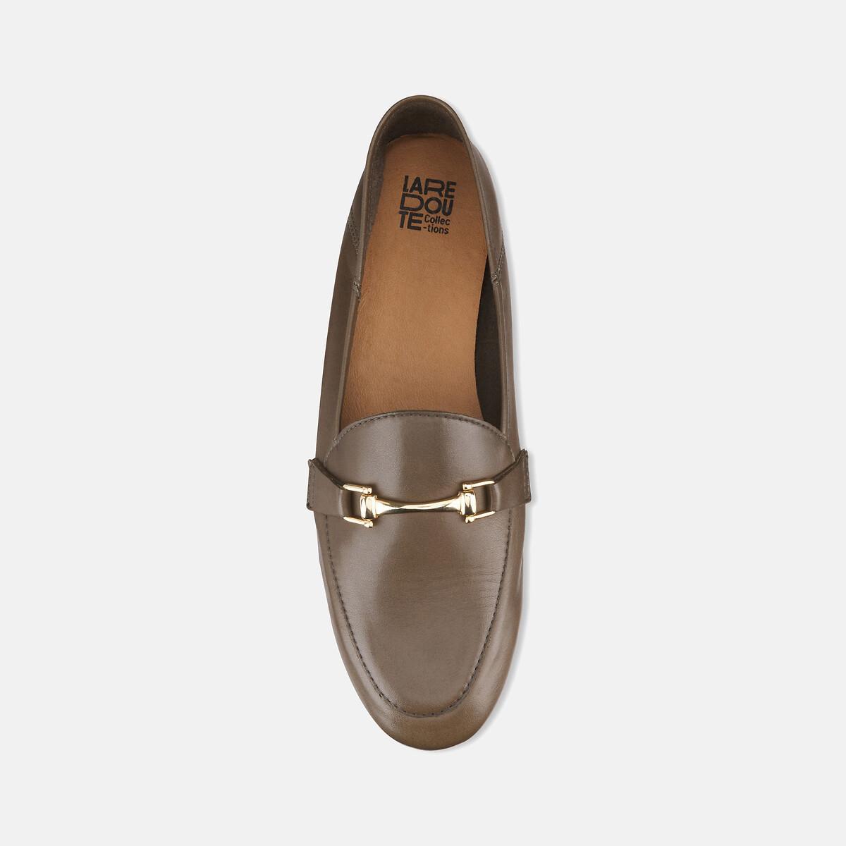 La Redoute Collections Signature Ledermokassins mit Morsetti