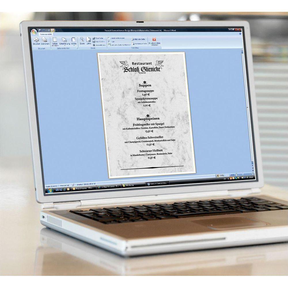 Sigel SIGEL Design-Papier A4 DP371 90g, Marmor 100 Blatt