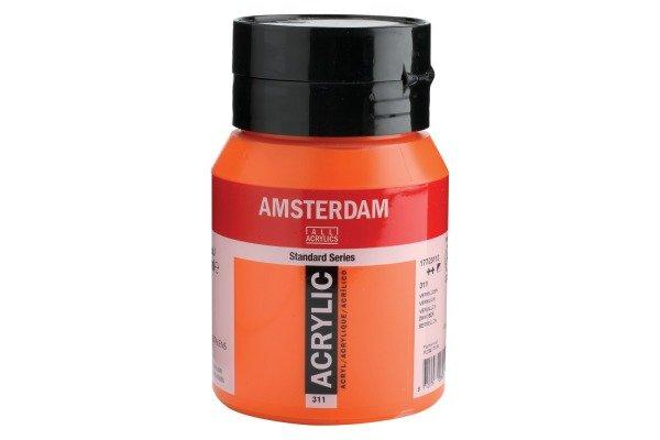 Talens TALENS Acrylfarbe Amsterdam 500ml 17723112 zinnober