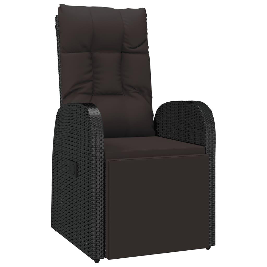 VidaXL Garten-liegestuhl poly-rattan
