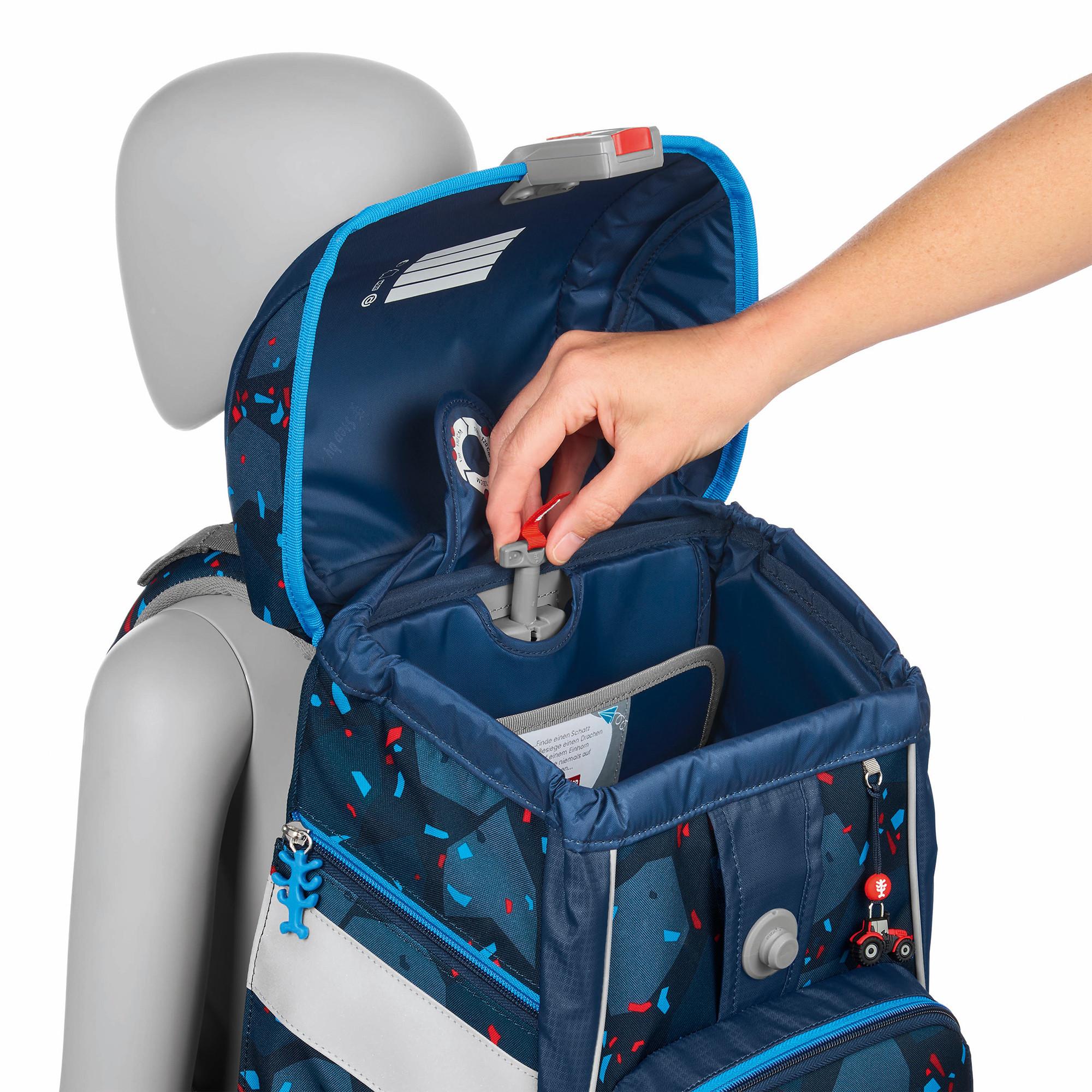 Step by Step Schulrucksack-Set, 6-teilig Tractor Freddy