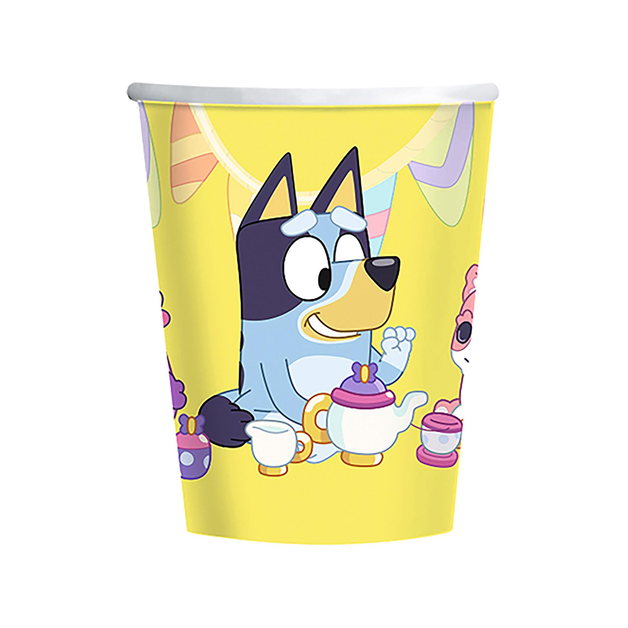 amscan Bluey 8 Becher