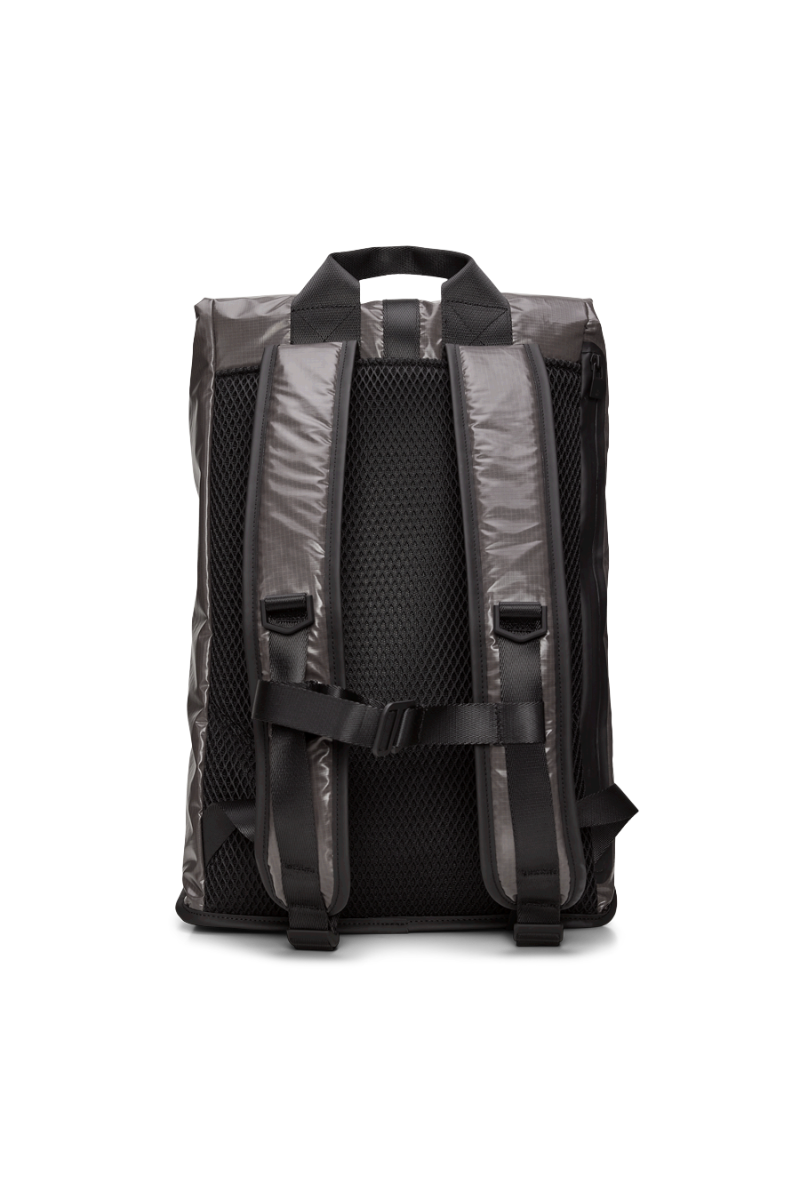 RAINS Sibu Rolltop Rucksack W3 Grau