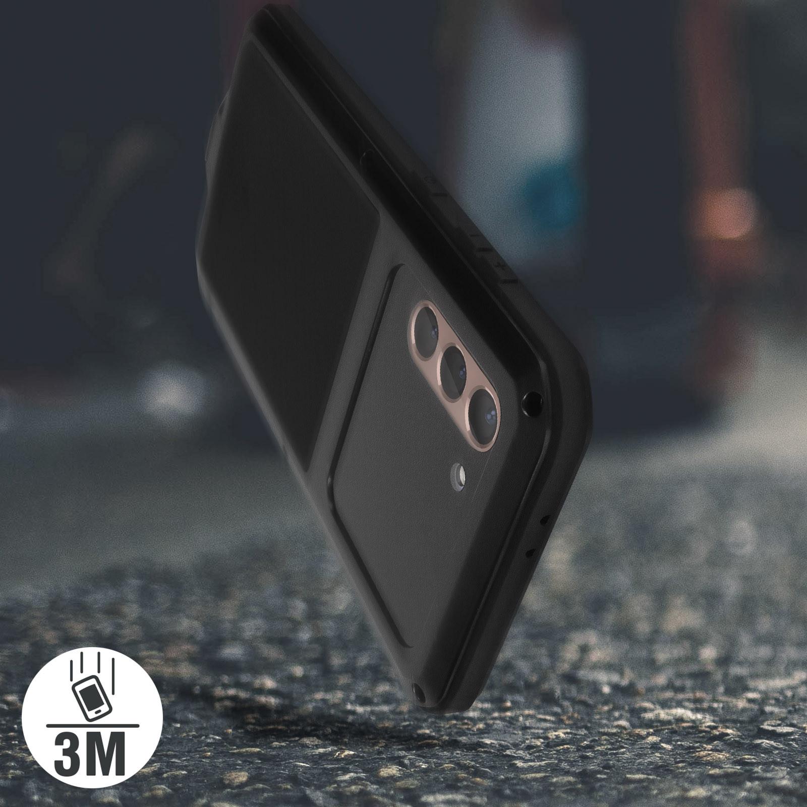 Avizar LoveMei Hülle Samsung S21 Schwarz