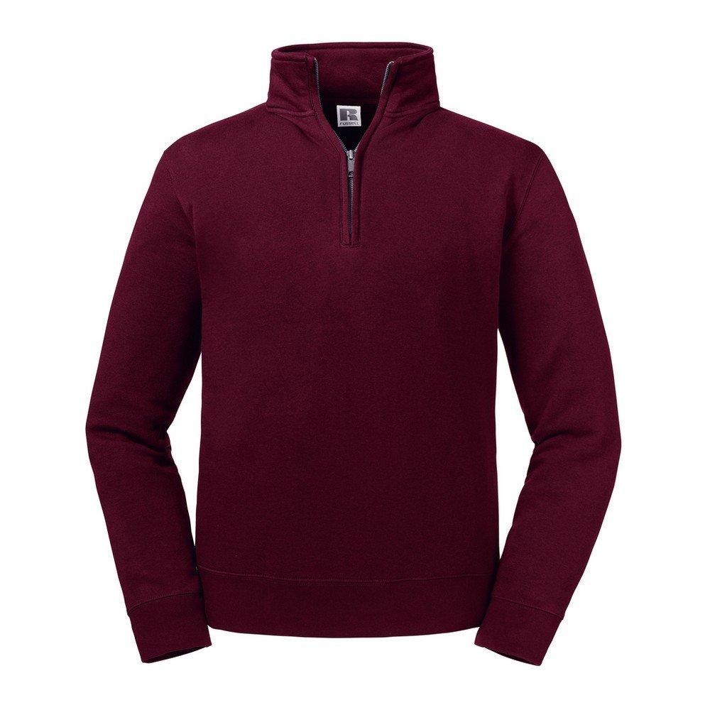 Russell Authentische Zip Neck Sweatshirt