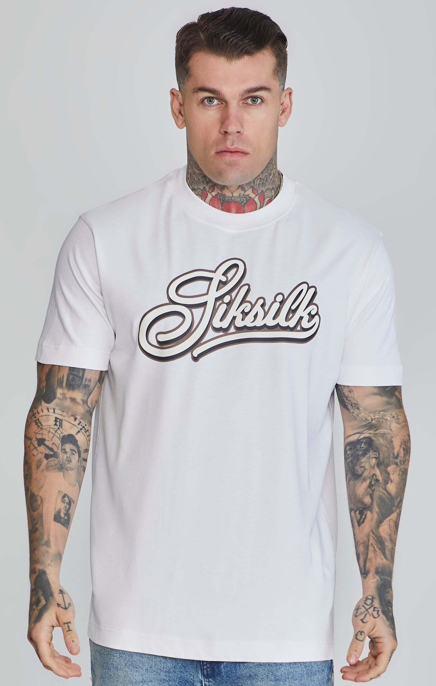 Sik Silk Logo Oversized T-Shirt