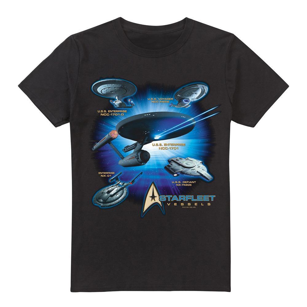 Star Trek Starfleet Vessels T-Shirt