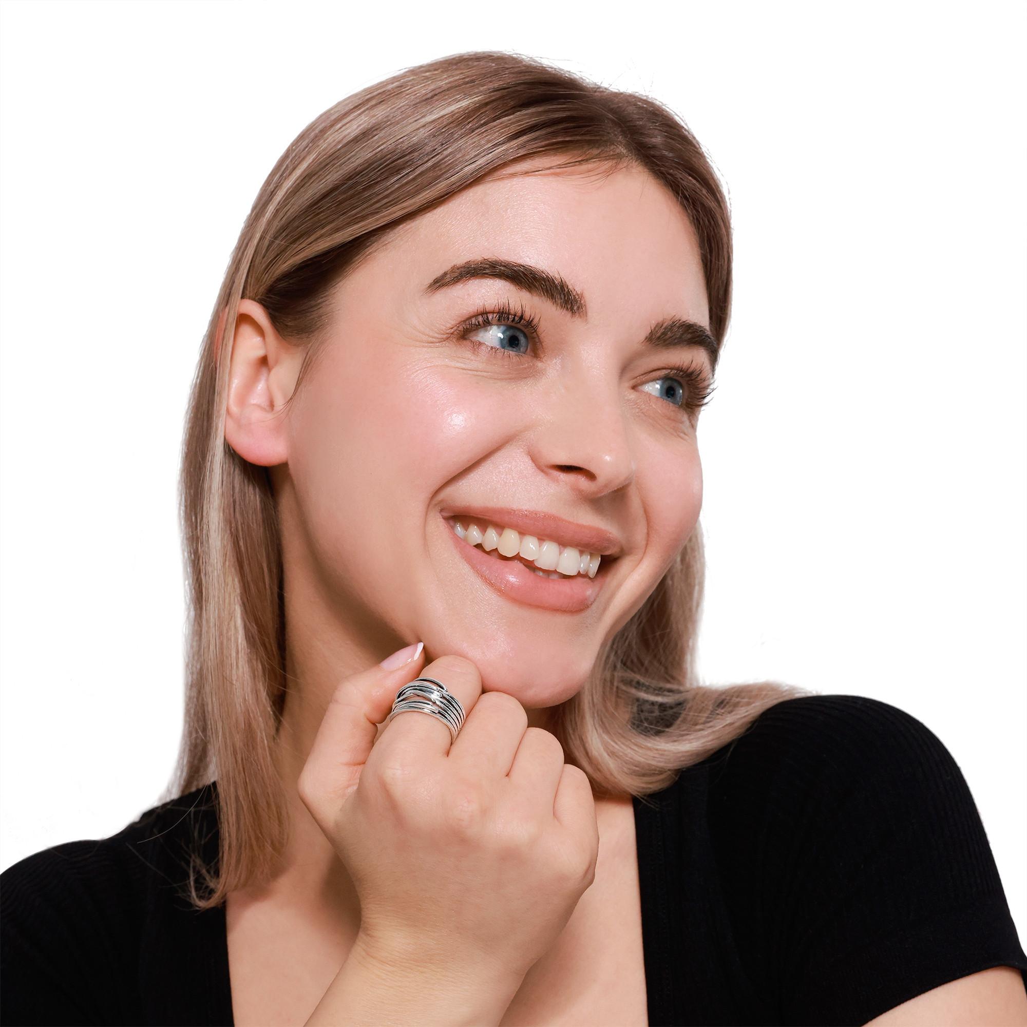 Heideman Mona silberfarben poliert