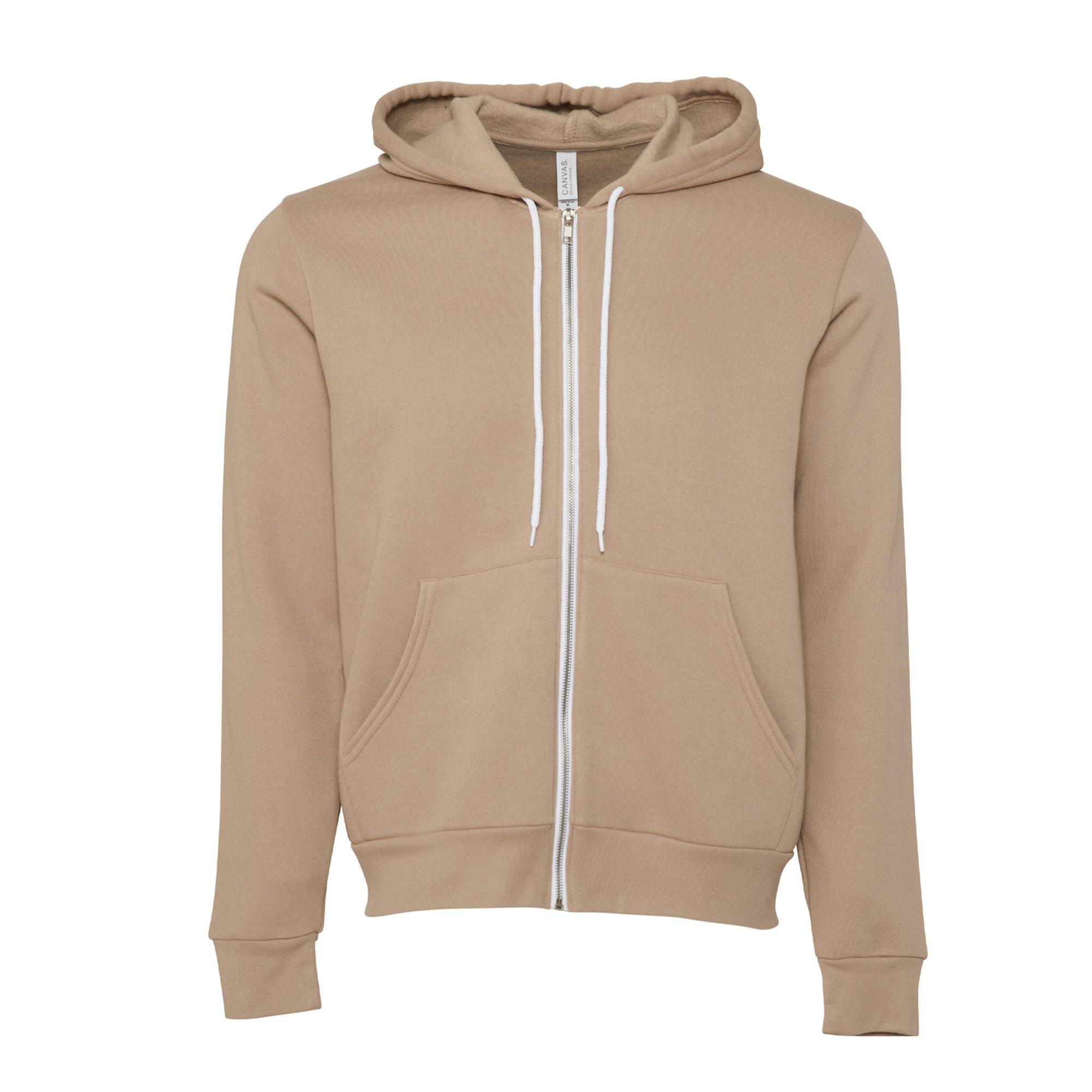 Bella + Canvas Canvas Fleece Kapuzenjacke