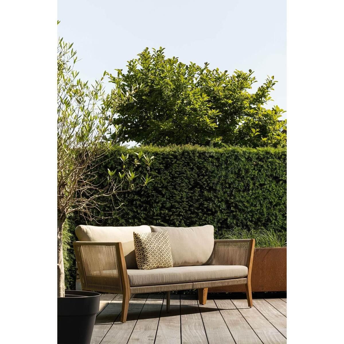 mutoni Gartensofa San Remo Teak sand 180