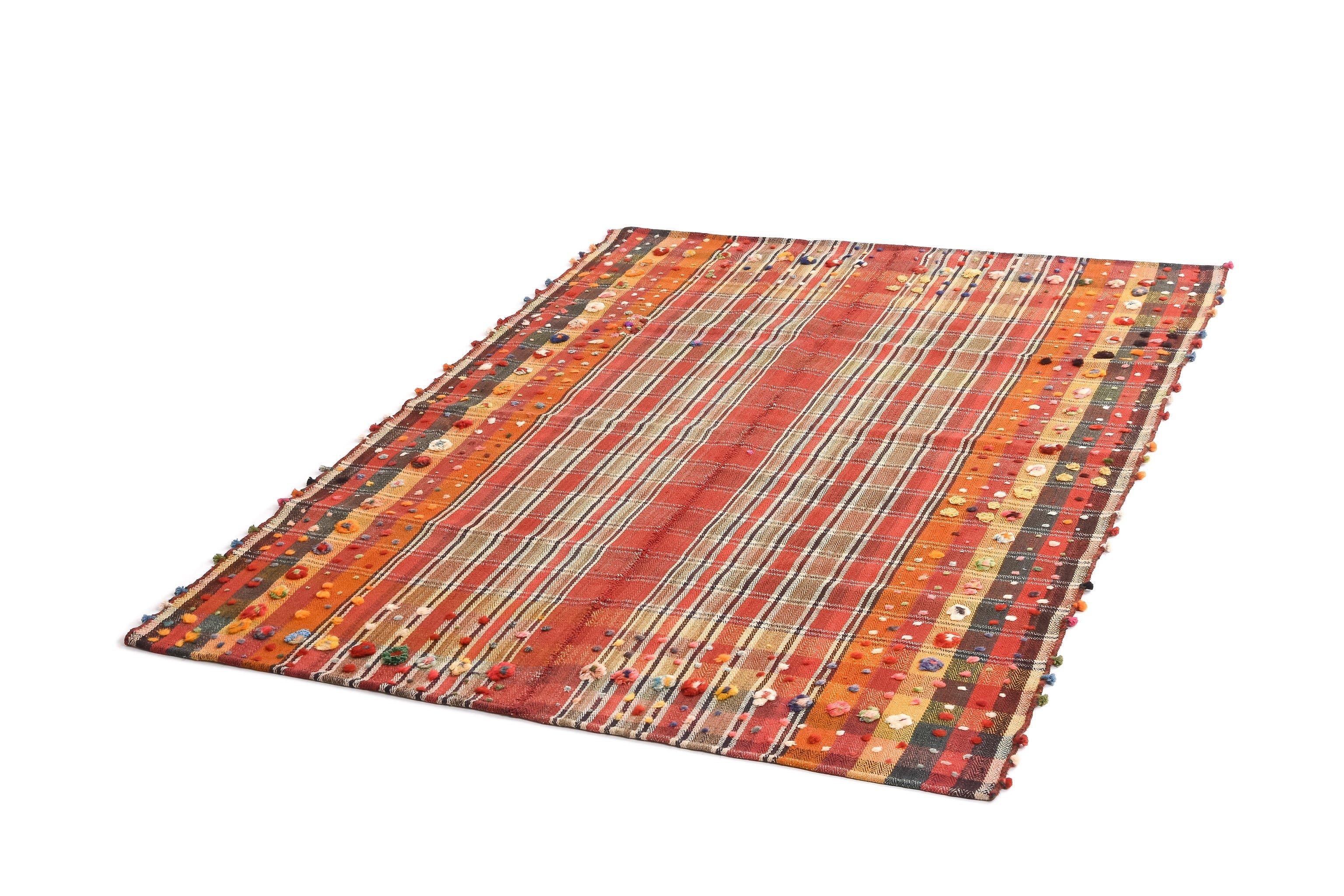 VIDAL Handgemachter Teppich Jajim old