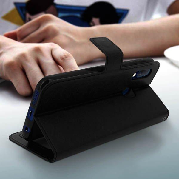 Avizar Vintage Case Galaxy A20e Schwarz