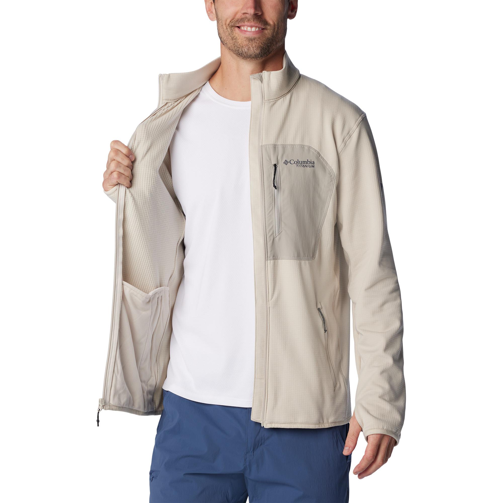 Columbia Triple Canyon Grid Fleece Full Zip Fleecejacke ohne Kapuze