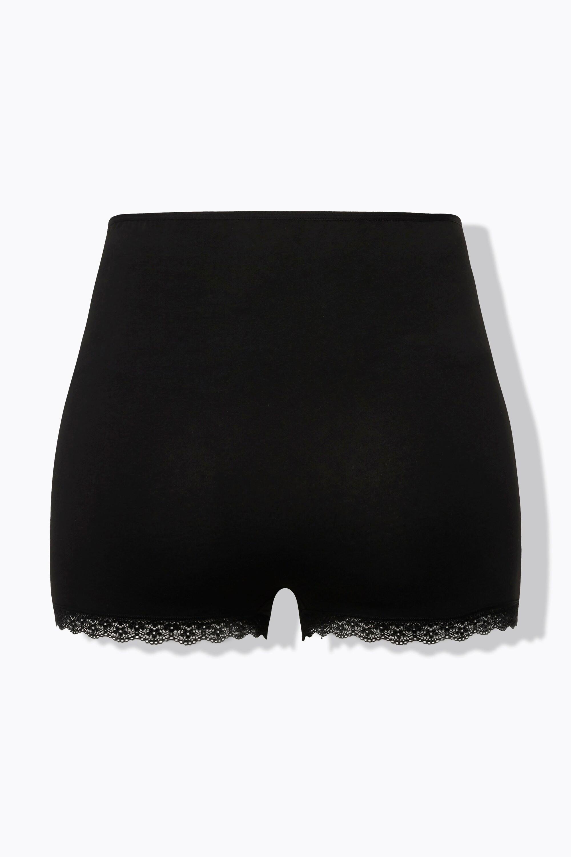 Ulla Popken Bellieva Panty mit Überbauch-Einsatz, Saumspitze