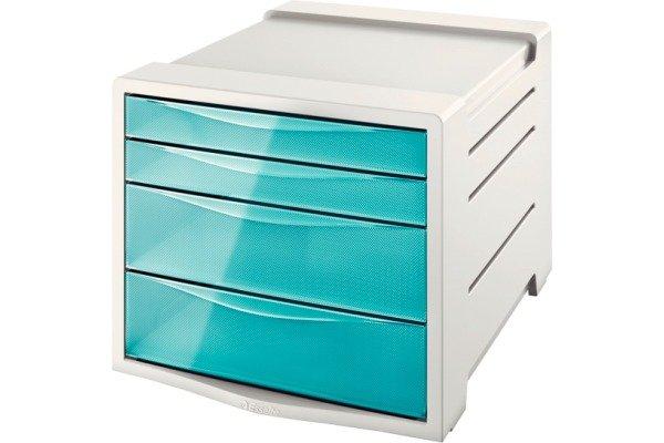 Esselte ESSELTE Schubladenbox A4 626284 Colour'Ice, blau