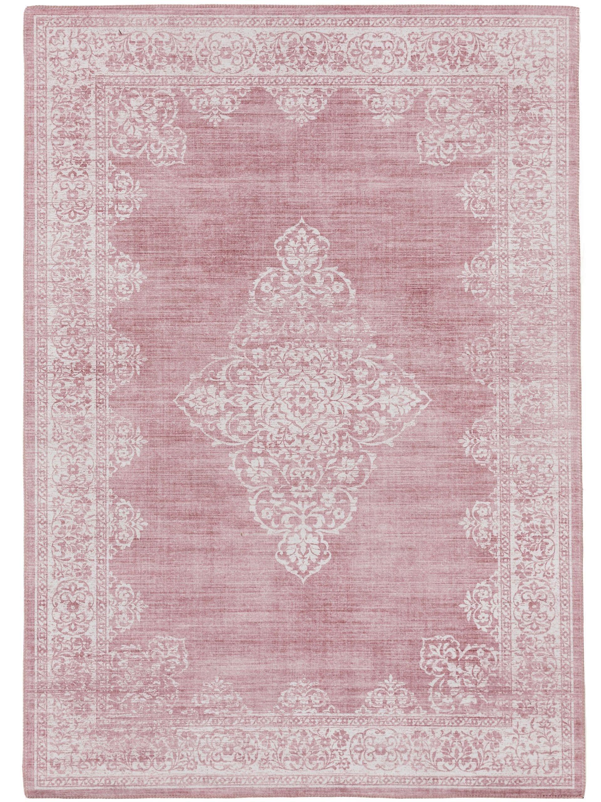 Benuta Teppich Laury Rosa