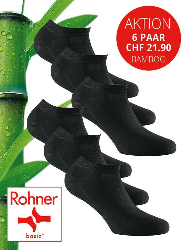 Rohner Sneakersocken Bamboo