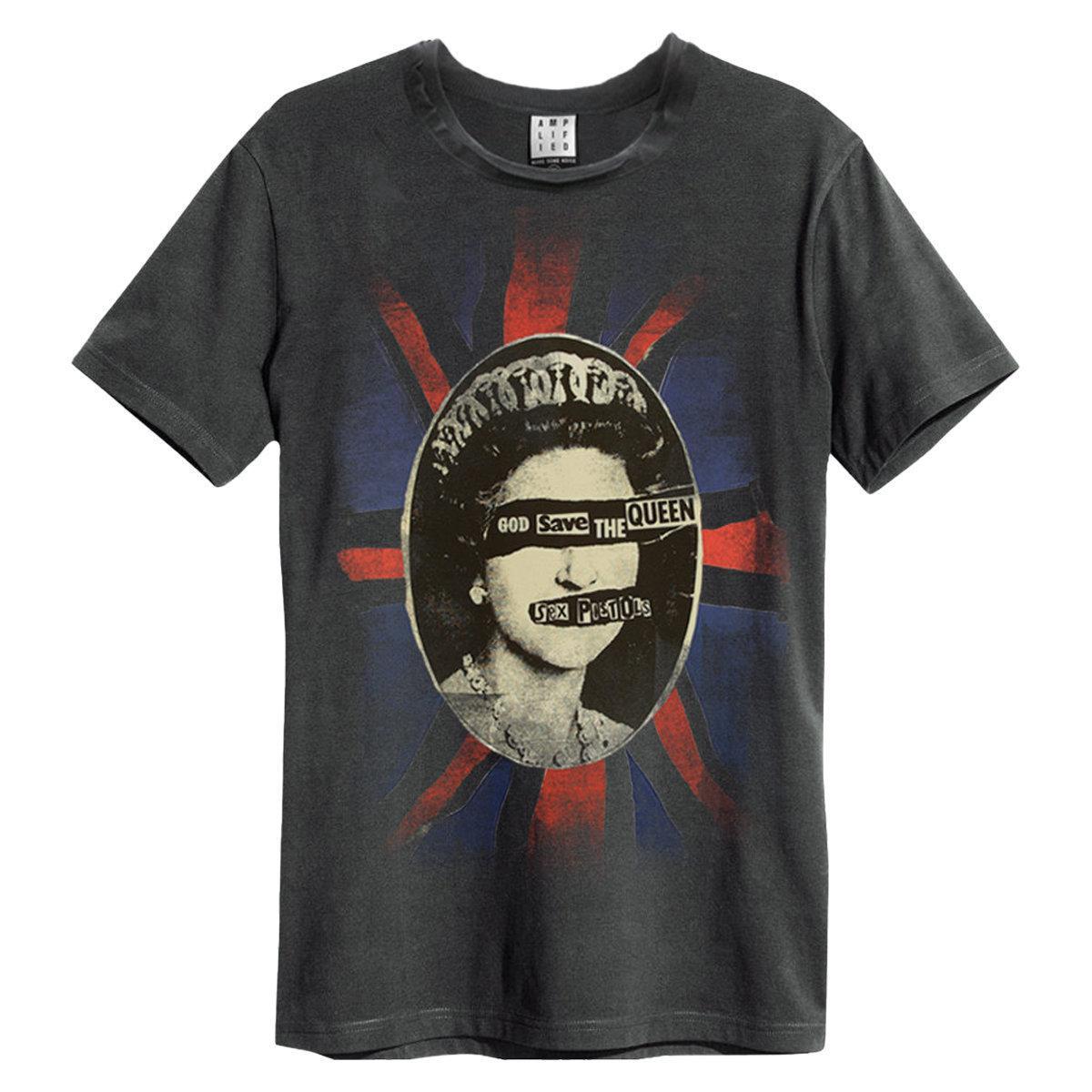 Amplified God Save The Queen Rundhals T-Shirt
