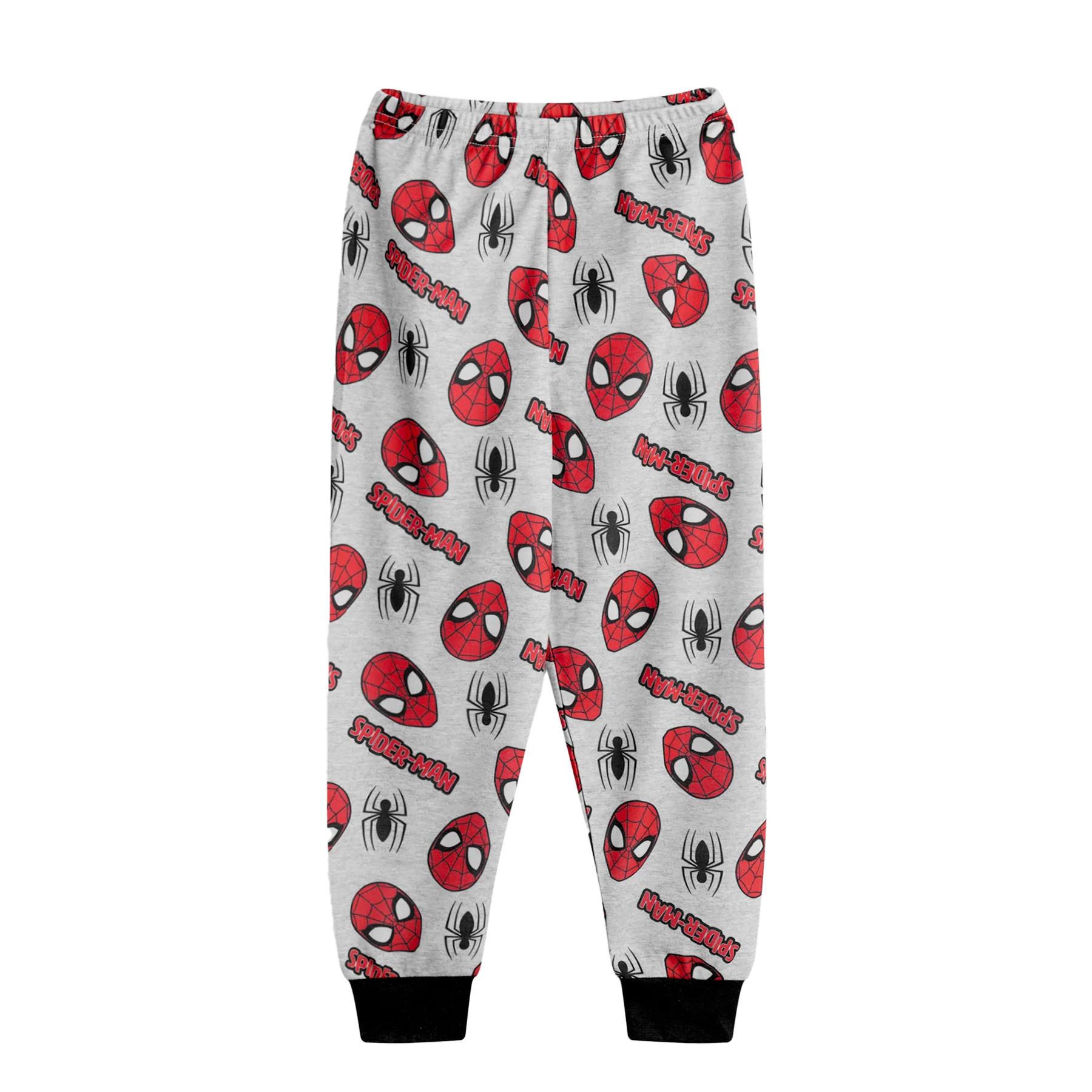 Spider-Man Schlafanzug mit langer Hose  kurzärmlig