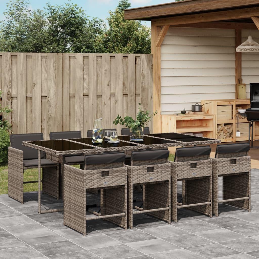 VidaXL Garten essgruppe poly-rattan