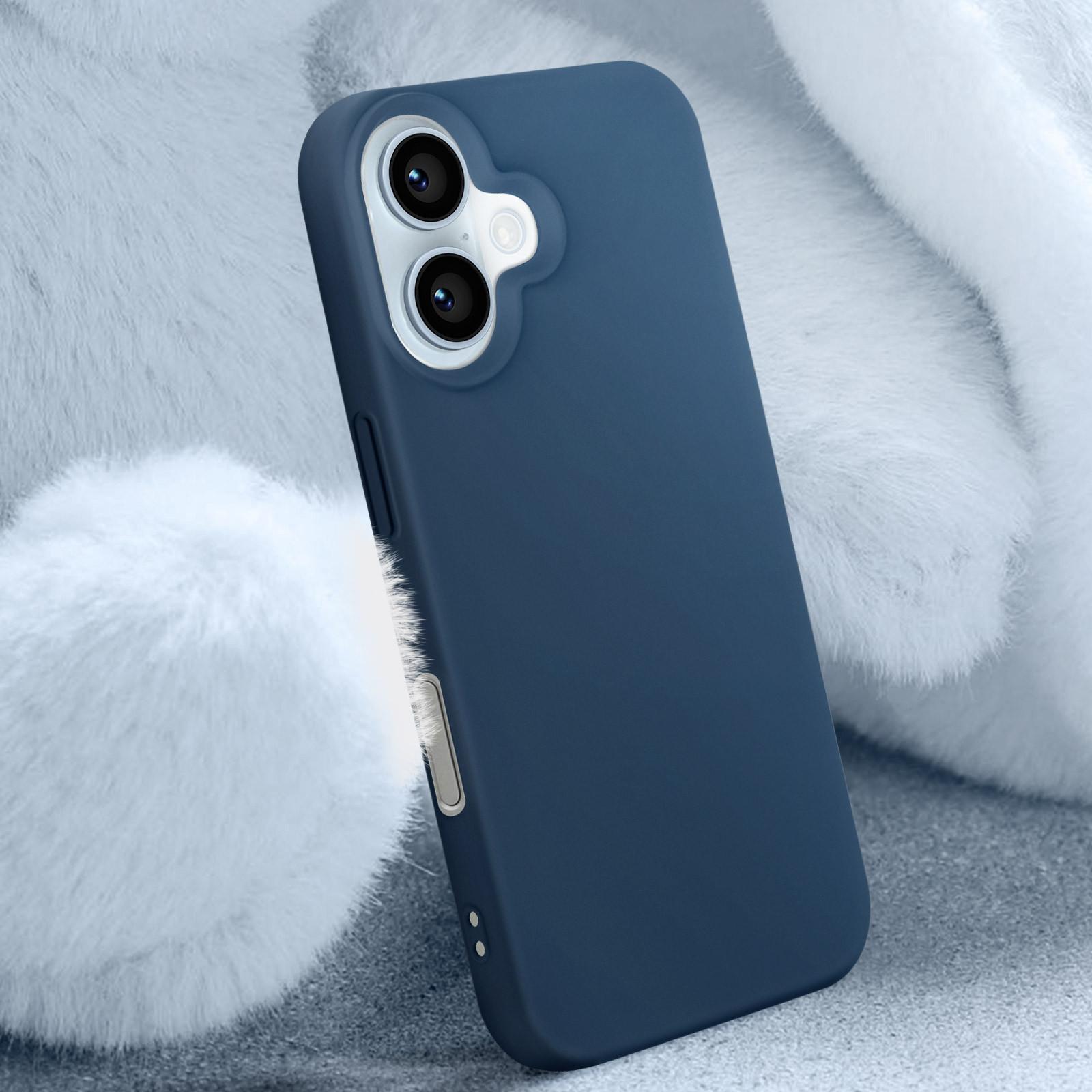 Avizar Handyhülle Apple iPhone 16 Dunkelblau