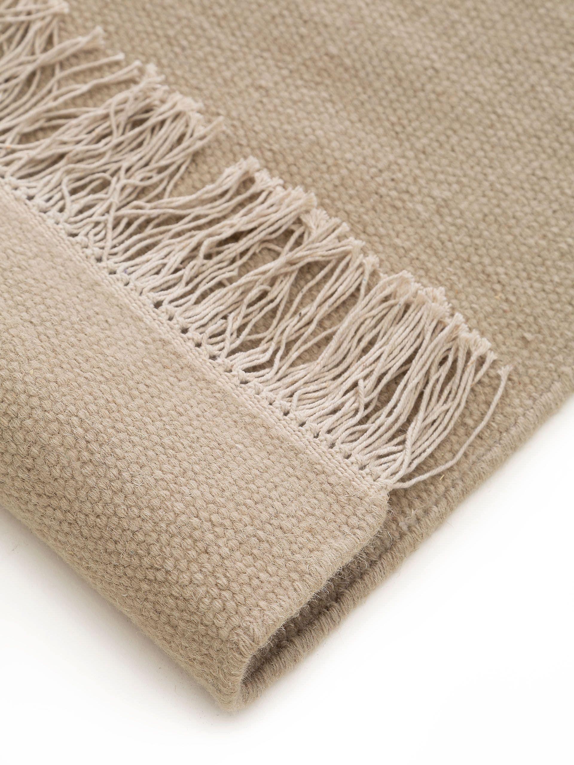 Benuta Wollteppich Liv Beige
