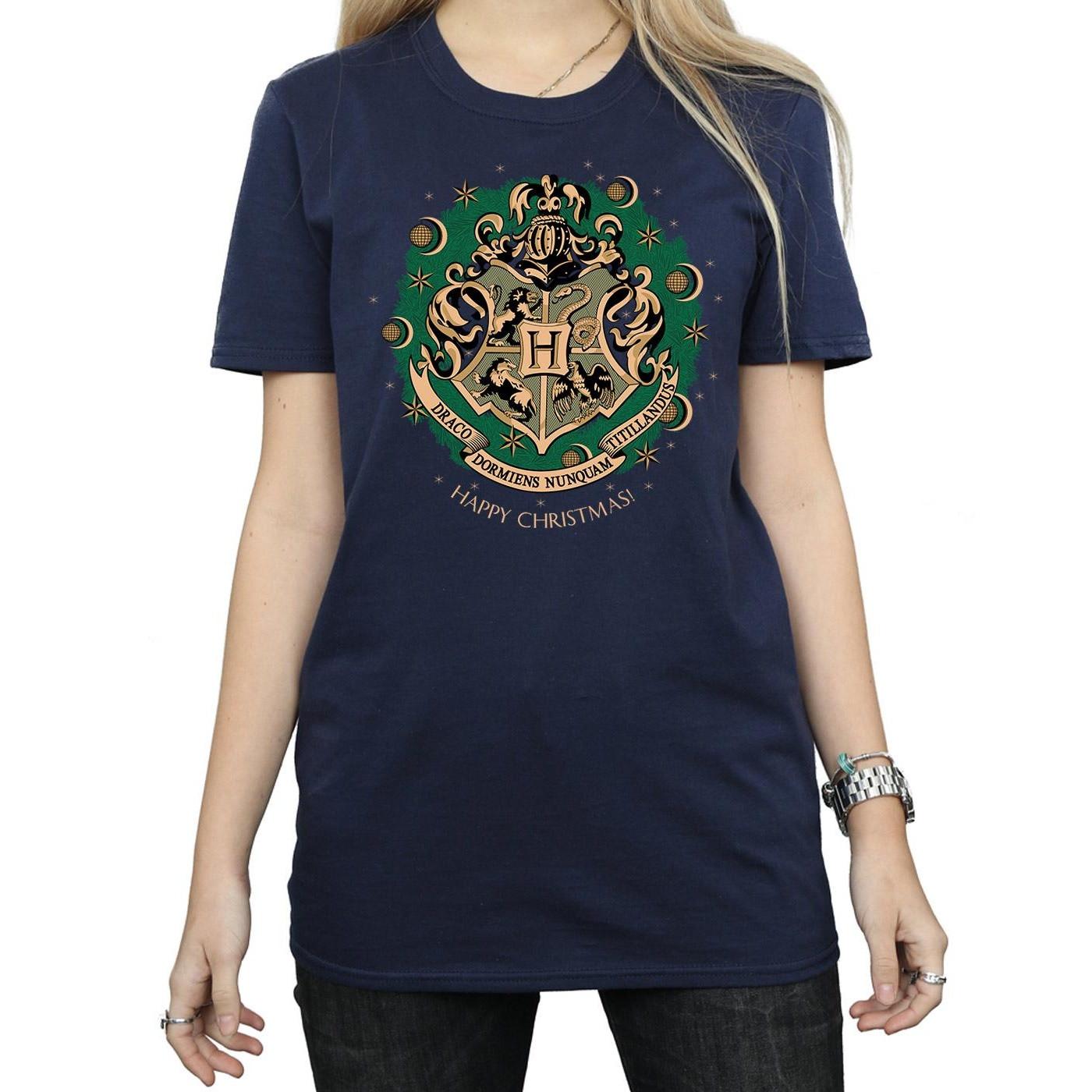 Harry Potter Hogwarts Christmas T-Shirt