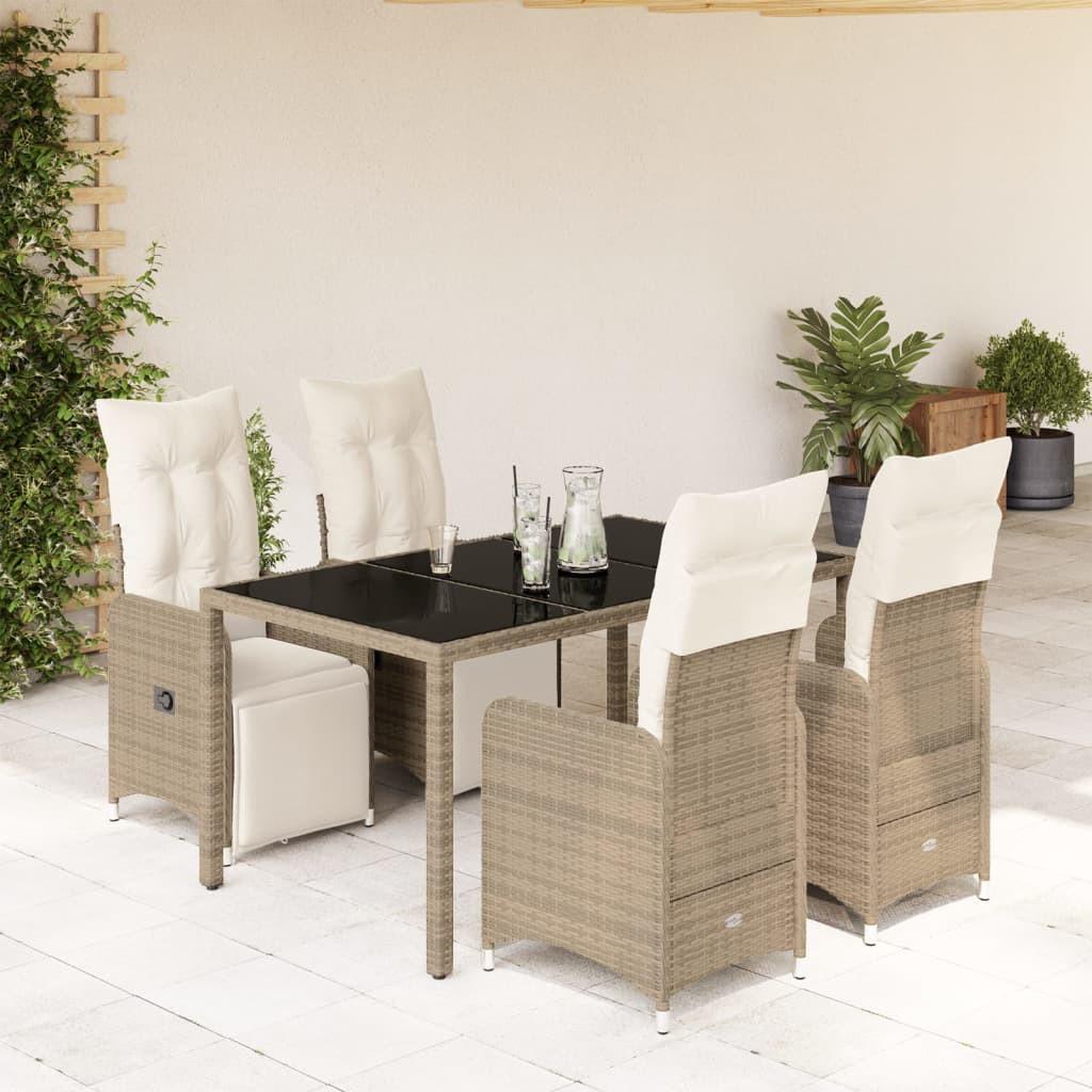 VidaXL Bistro set poly-rattan