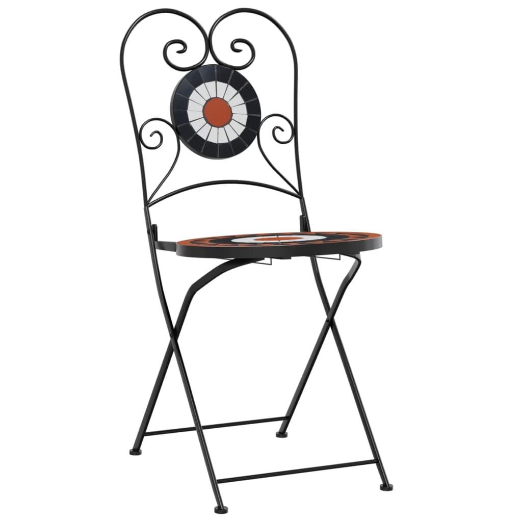VidaXL Mosaik bistro set keramik