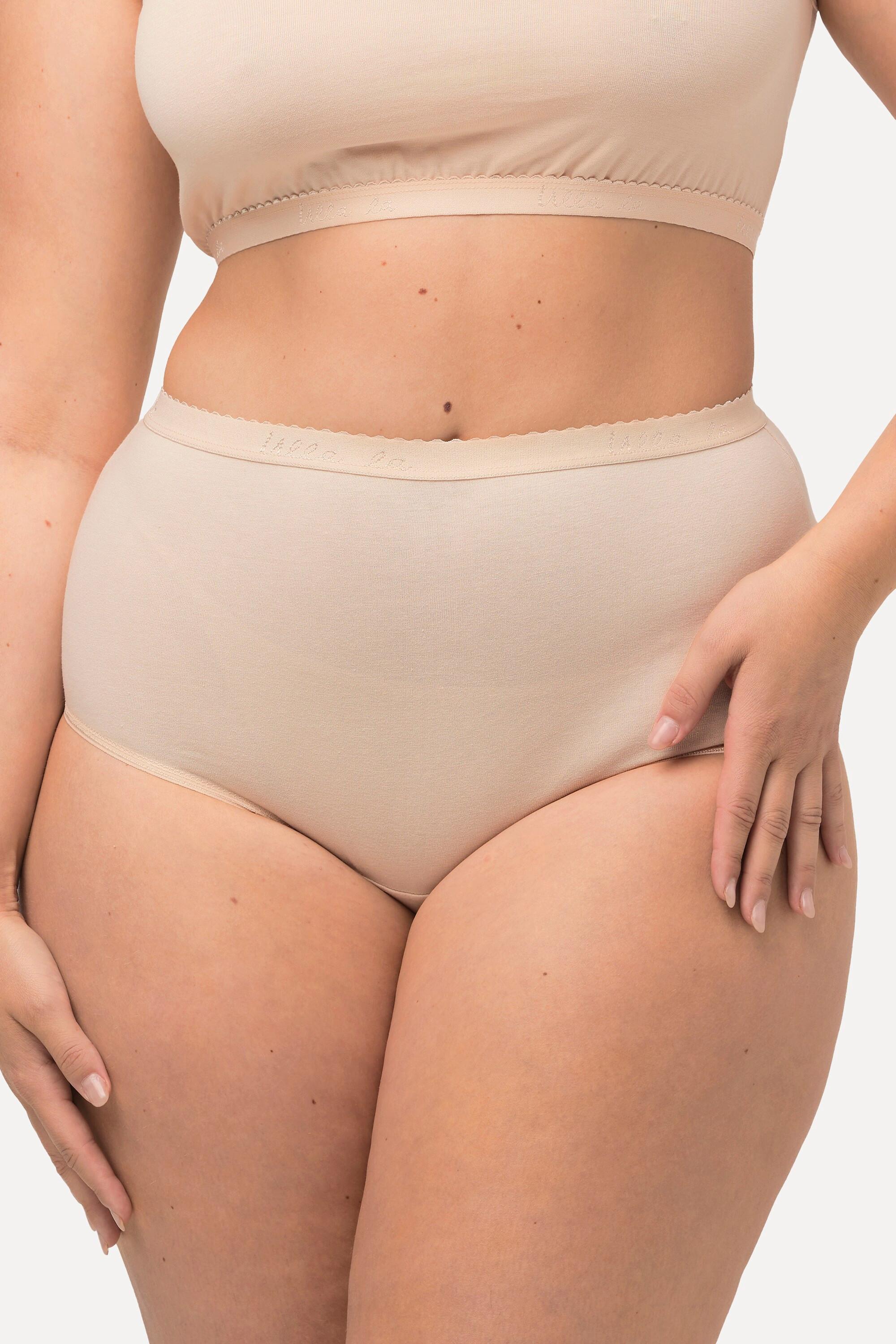 Ulla Popken Maxislips, 3er-Pack, High Waist